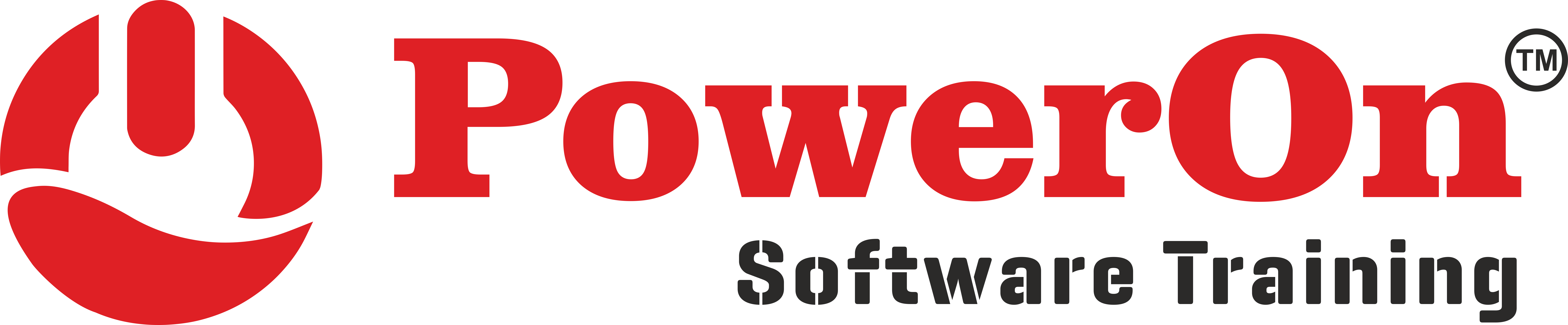 PowerOn software training logo           